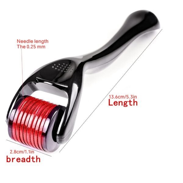 Ergonomic Design Hair Roller Set: 0.25 Needles for Men and Women - Suitable for Hair, Beard, and Face - Non Slip Grip - Easy to Use - Image 4