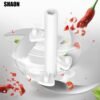 SHAON 1pc Manual Meat & Vegetable Chopper, Stainless Steel Food Processor for Chopping Meat, Garlic, Chili, Carrots - No Electricity Needed, Kitchen Essentials | Modern Kitchen Tool | Durable Construction - Image 9