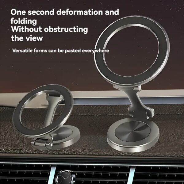 High-strength Magnetic Car Phone Holder Can Be Folded 1080 Degrees For Unlimited Rotation